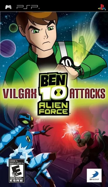 Ben 10 Alien Force Vilgax Attacks PSP