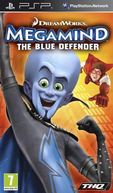 Megamind The Blue Defender PSP