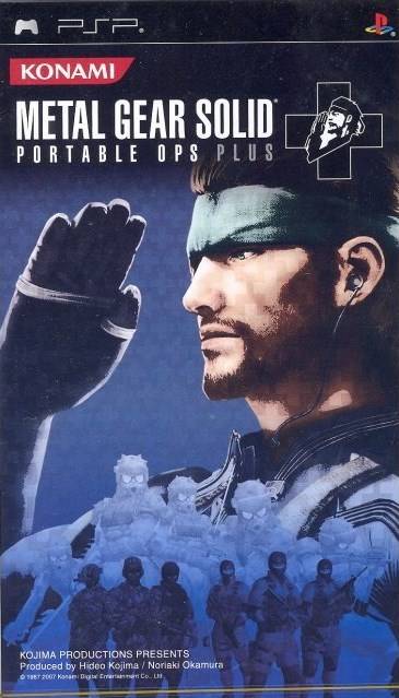 Metal Gear Solid Portable Ops Plus PSP