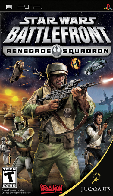 Star Wars Battlefront Renegade Squadron PSP