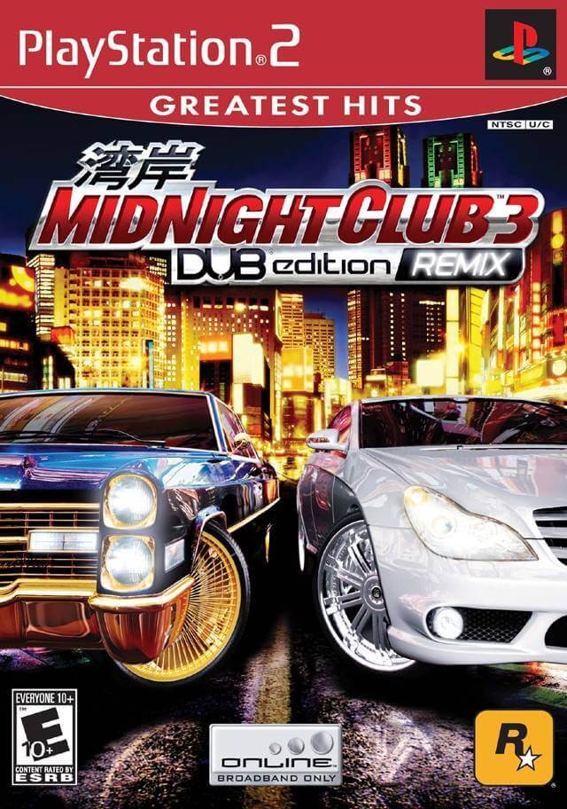 Midnight Club 3 DUB Edition Remix PS2