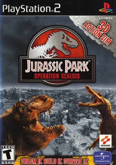 Jurassic Park Operation Genesis PS2