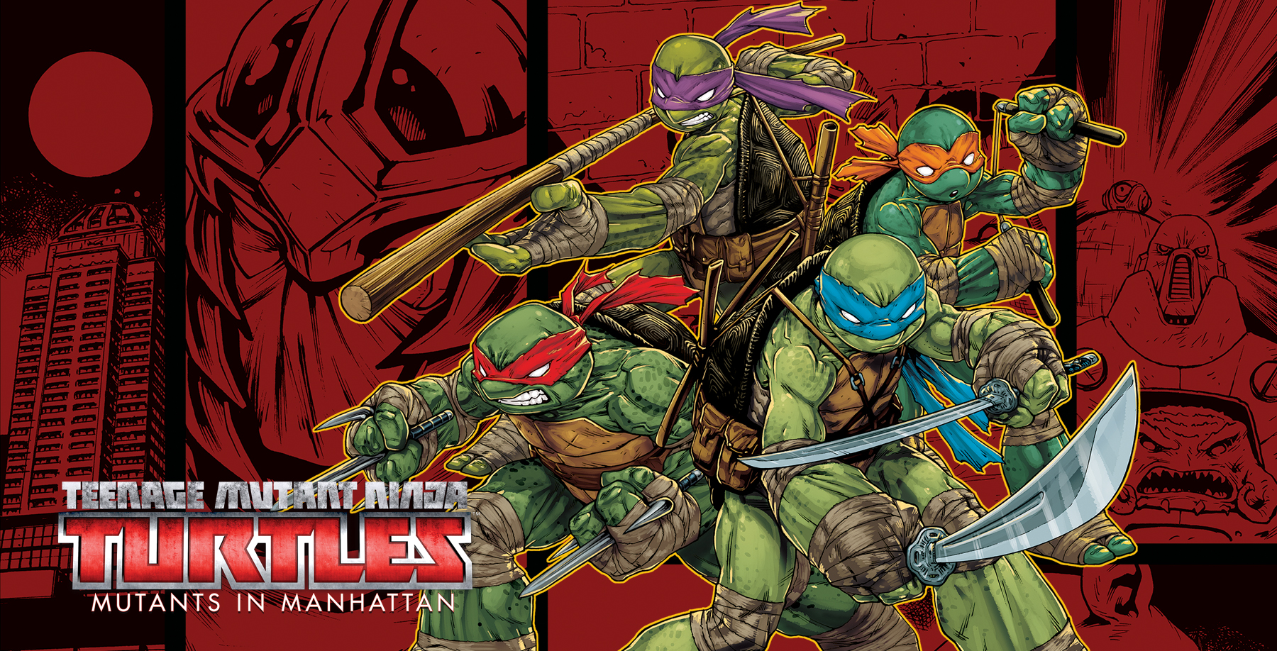 Teenage Mutant Ninja Turtles Mutants in Manhattan 2016 game