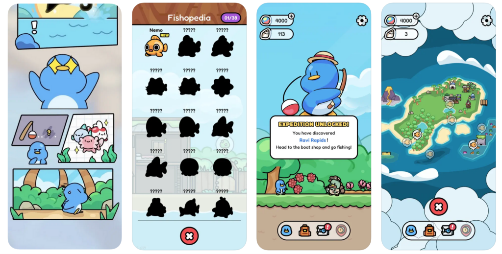 Fishin' Friends Idle RPG App